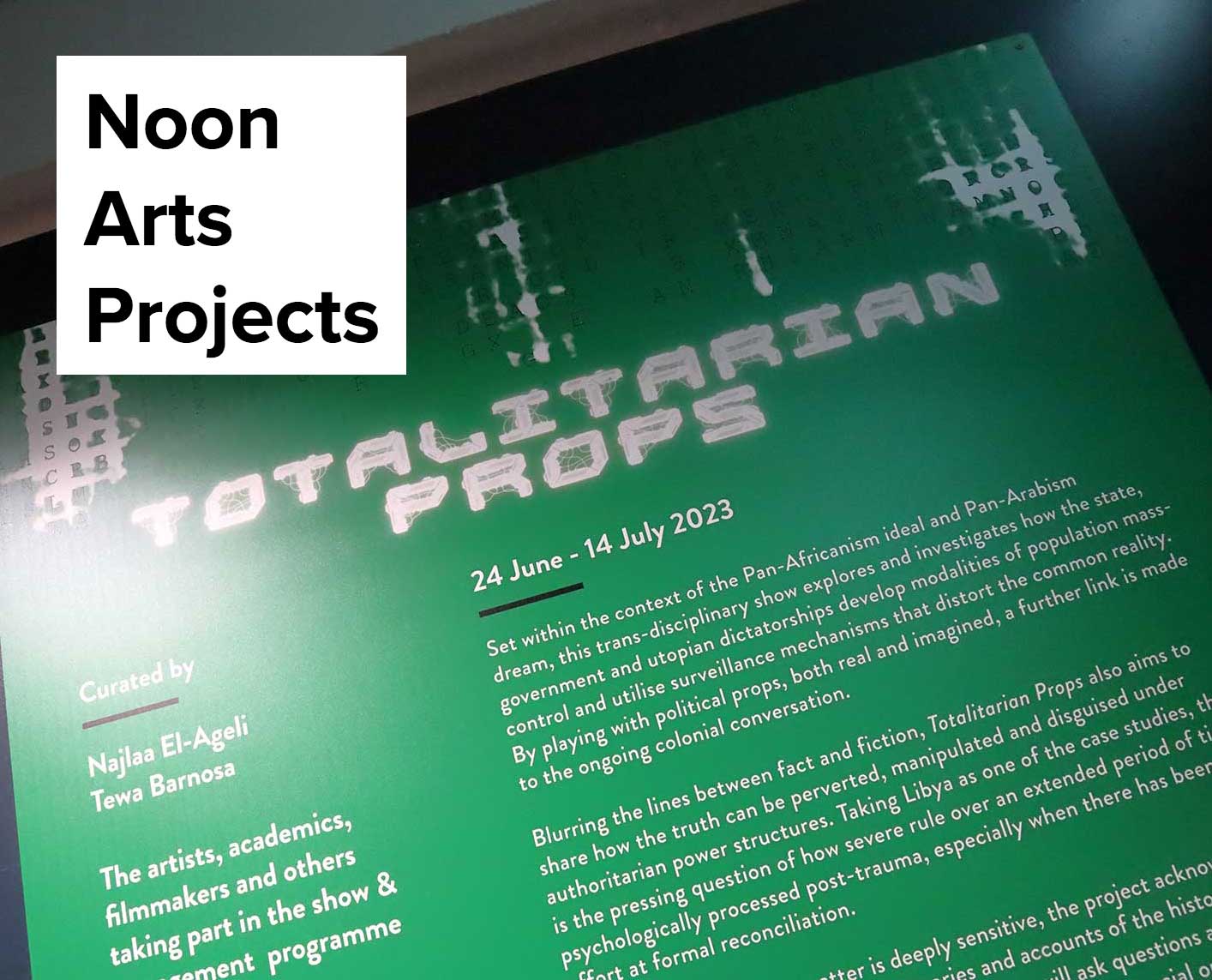 Noon Arts Projects